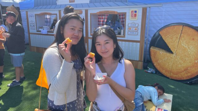 Hometown Food Company - Buds Sampling Cornbread State-fair-of-texas-sponsor